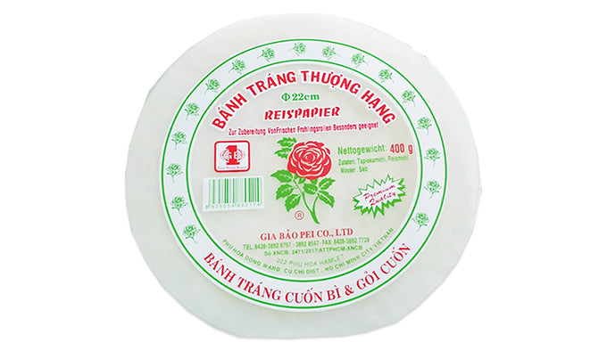 GIA BAO Rice Paper For Summer Rolls  22Cm 400G