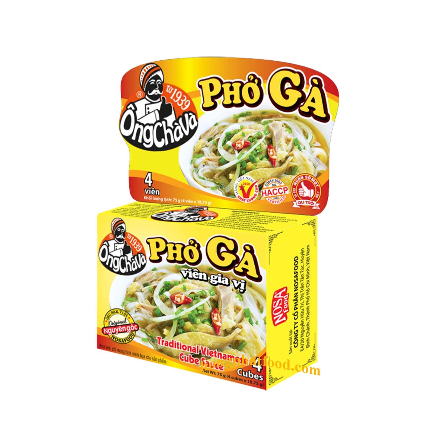 VN Nosa Chicken Soup Powder / Pho Ga Ong Cha Va 75G