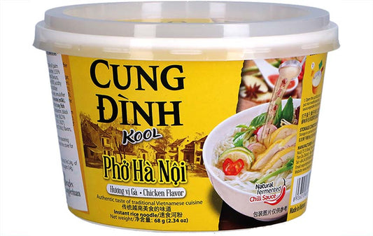 CUNG DINH Instant Noodles Chicken Flavour Cup - Pho Ga 68G
