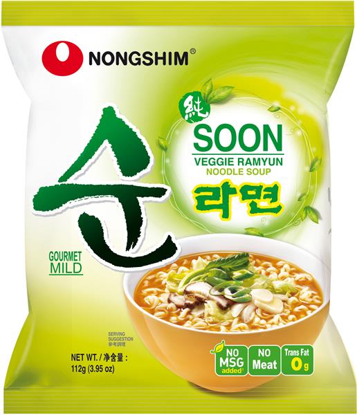 NONGSHIM Instant Noodles Veggie Ramyun 112G