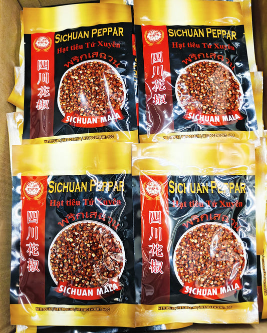 TFC Sichuan Pepper - Tieu Tu Xuyen 60G