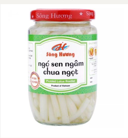 SONG HUONG Pickled Lotus Root - Ngo Sen 370G