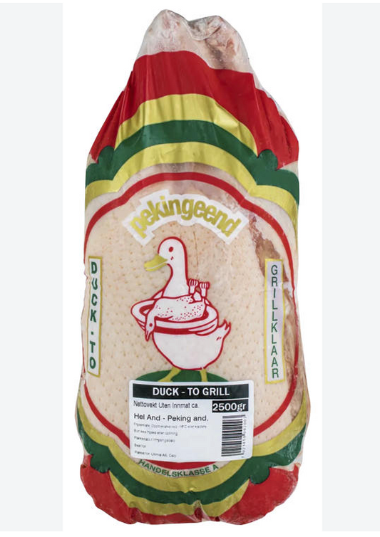 JASMINE Frozen Peiking Duck / Vit 2,5Kg