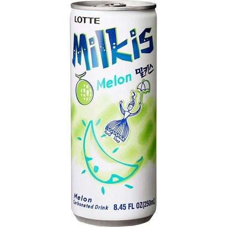 LOTTE Milkis Soft Drink Melon Can 250Ml