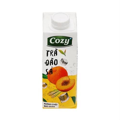 COZY Peach & Lemongrass Tea Drink 225Ml