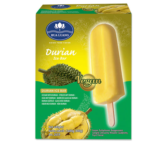 BUA LUANG Durian Ice Sticks 5Pcs