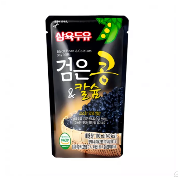 SAHMYOOK Black Bean & Calcium Soybean Milk 190Ml