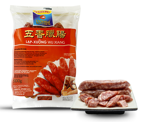 ORIENTAL KITCHEN Sausage With 5 Spices Wu Xiang 500G