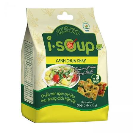 ISOUP Vegetarian Sweet & Sour Soup - Canh Chua 50G