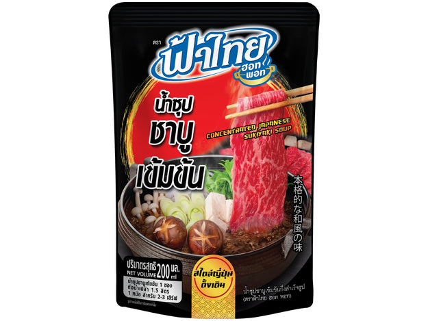 FATHAI Conc Sukiyaki Soup Bg 200Ml