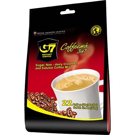 TRUNG NGUYEN Instant Coffer 3 In 1 G7 (In Bag) 22X16G