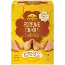 KAISERPALAST Germany Fortune Cookies German/English Text 12Pcs