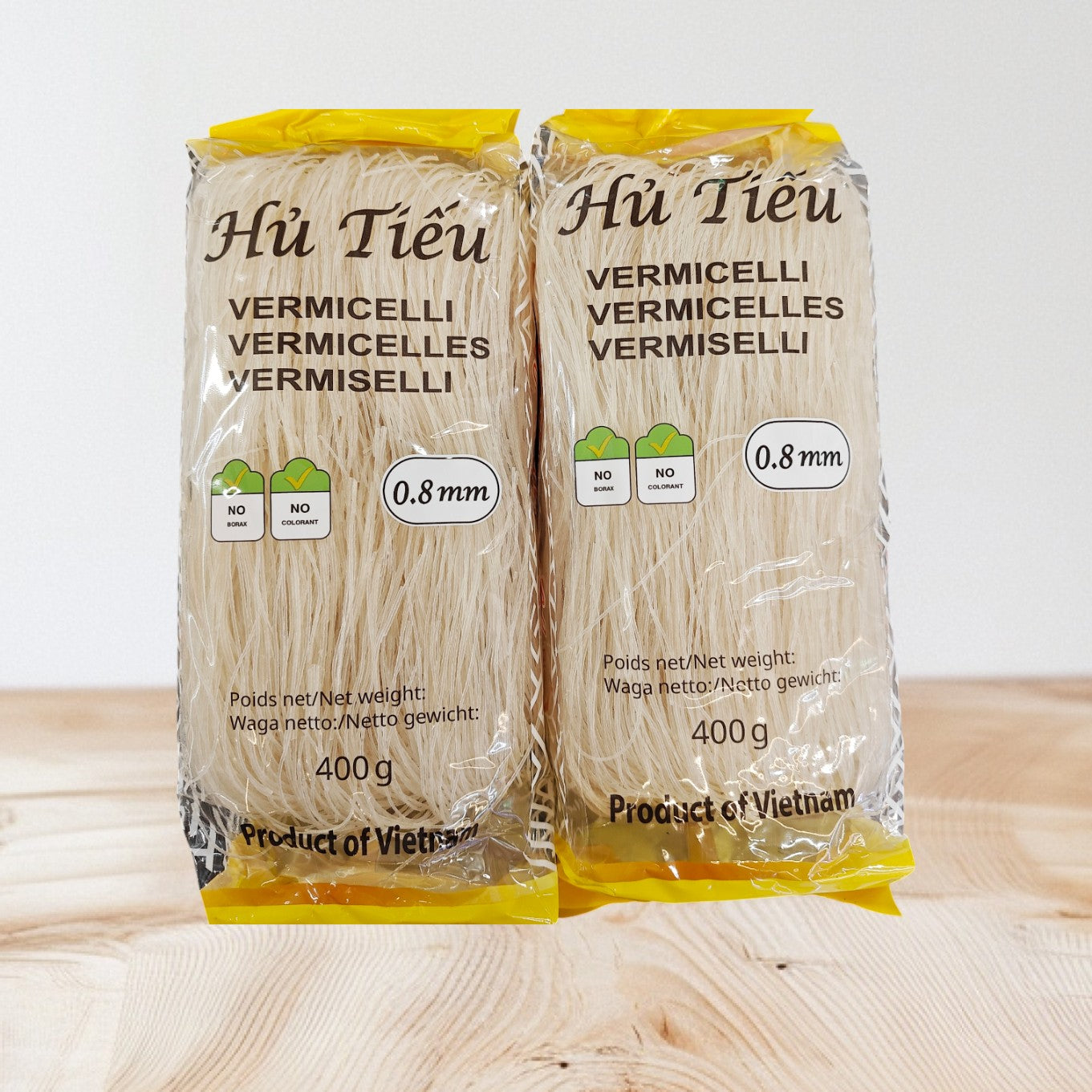 KORTMART Rice Noodles 0.8Mm - Hu Tieu 400G