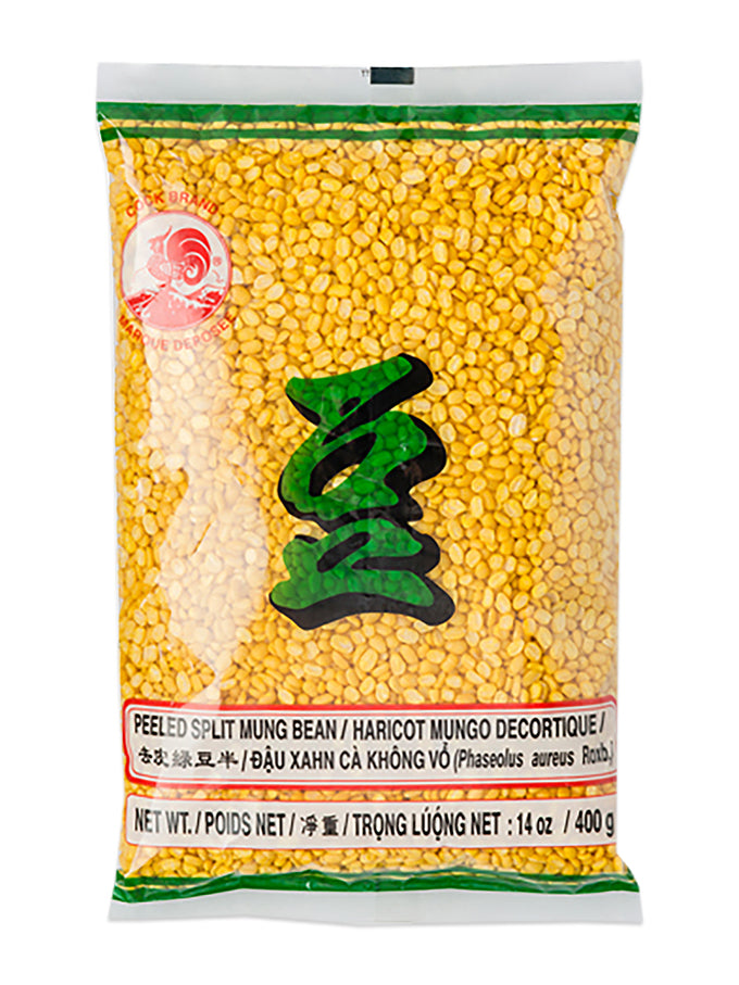 COCK Peeled Split Mung Bean 400G