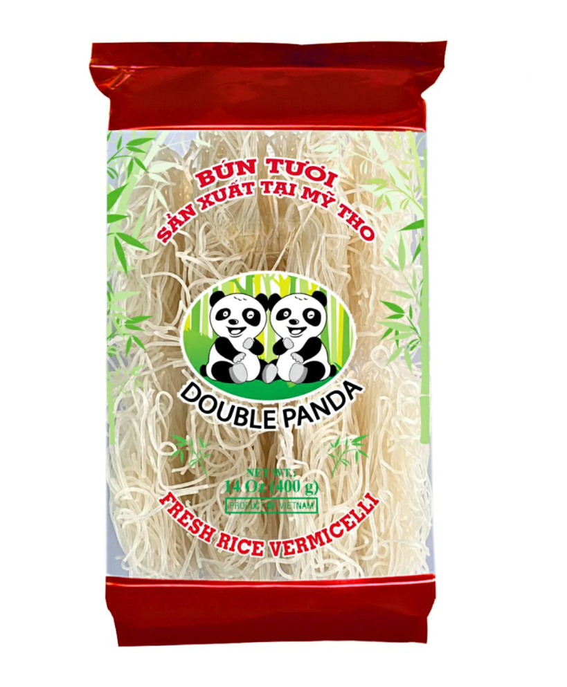 DOUBLE PANDA Rice Vermicelli Bun 8Pcs 400 G