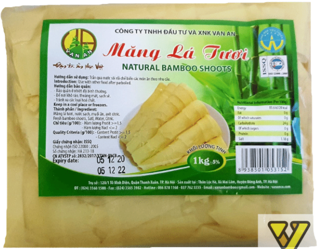 JASMINE Bamboo Shoot Tip 1Kg - Mang La