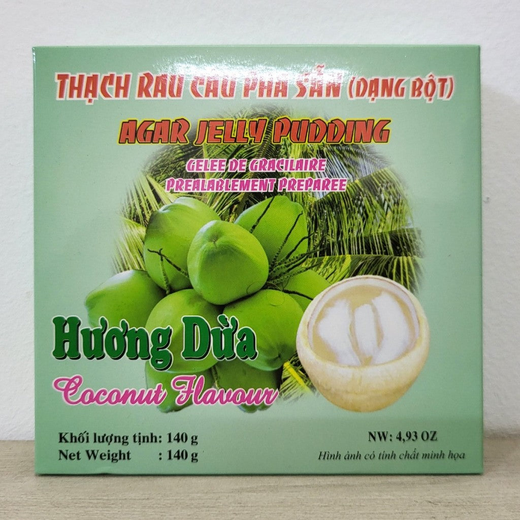 3K FOODS Coconut Pudding 140G - Thach Rau Cau Dua