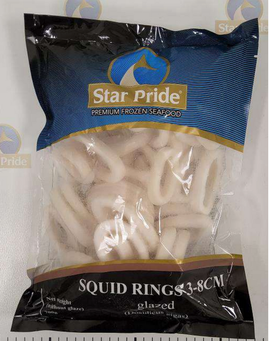 JASMINE Squid Rings 3-8Cm 1Kg