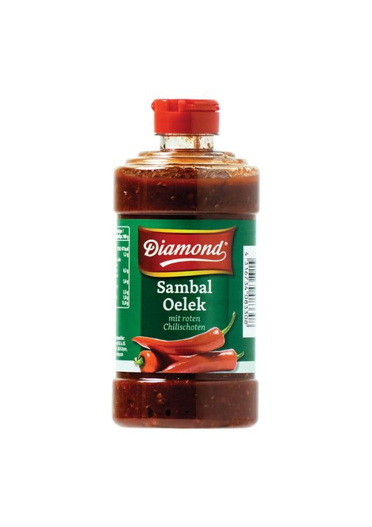 DIAMOND Sambal Oelek Pet Bottle Very Hot - Ot Xay 425G