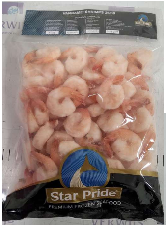 JASMINE Shrimp Vannamei Cpdto 26/30 - 1 Kg