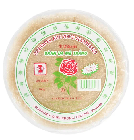 GIA BAO Rice Paper White Sesame 300G