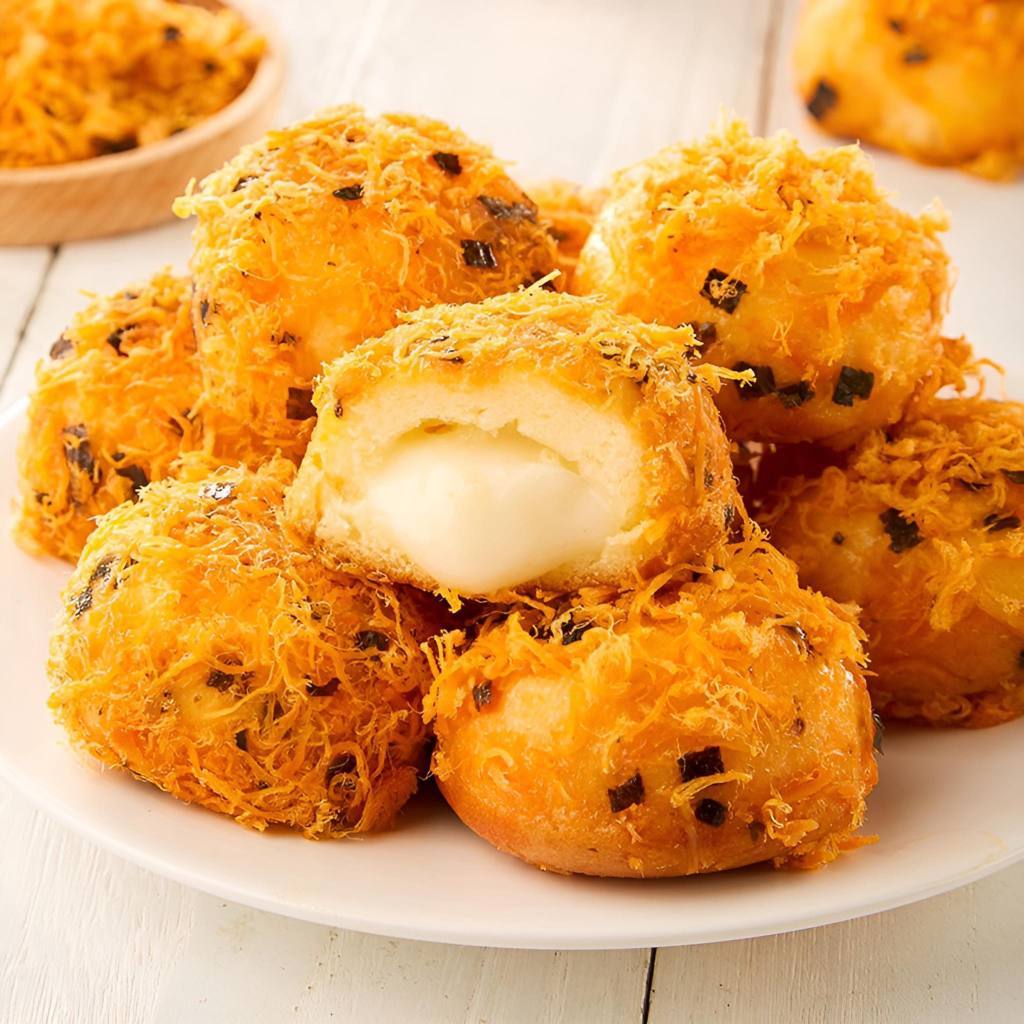 JASMINE Floss Custard Cake - Banh Ruoc 280G (7Pcs)