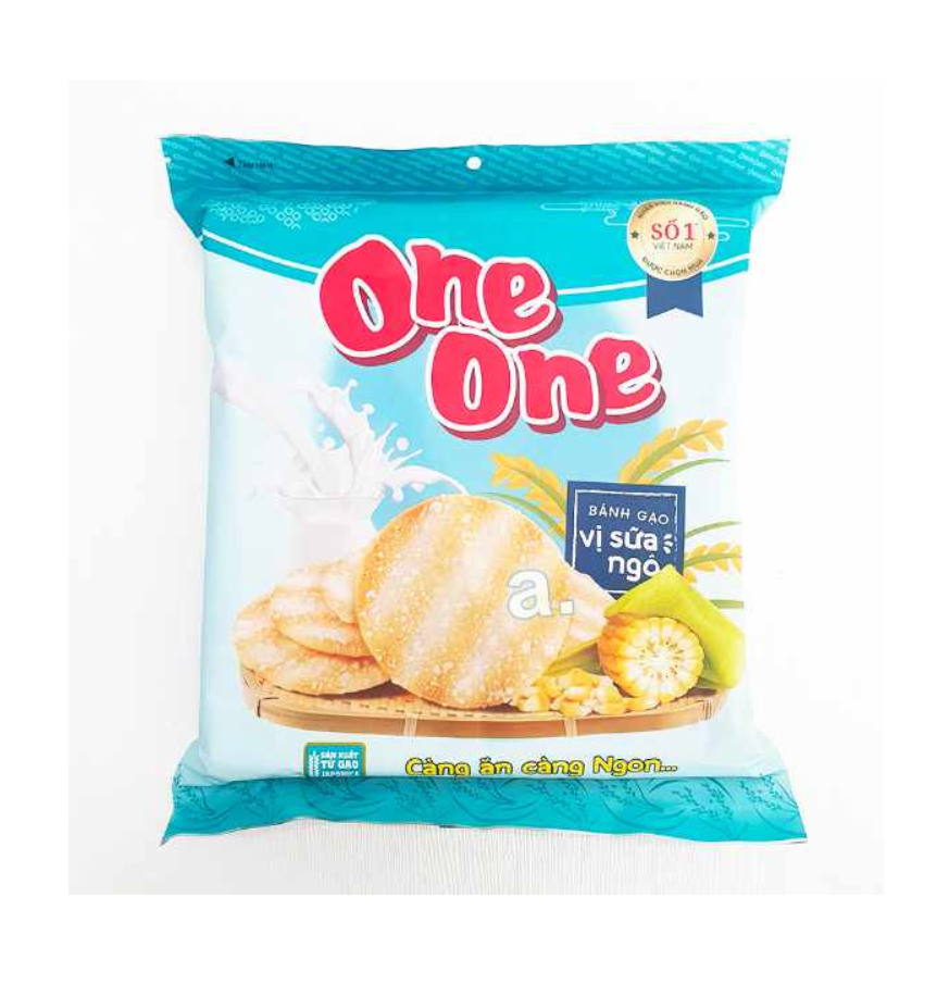 ONEONE Rice Cracker Corn Flavour 150G