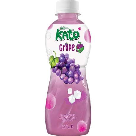 KATO Grape Juice Drink With Nata De Coco 320Ml
