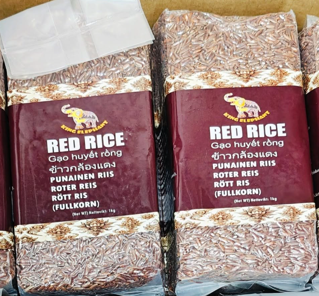 KING ELEPHANT Red Rice - Gao Lut Do Huyet Rong 1Kg – Jasmine Asian Market