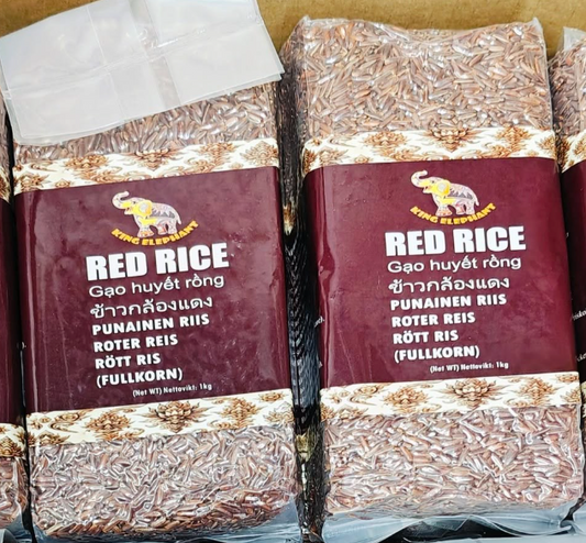KING ELEPHANT Red Rice - Gao Lut Do Huyet Rong 1Kg