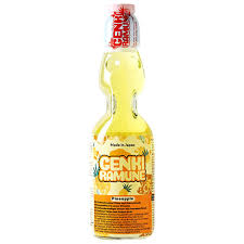 GENKI RAMUNE Pineapple Drink 200 Ml