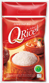 Q RICE THAILAND Thai Hom Mali Rice / Gao Thai 100 % 5Kg