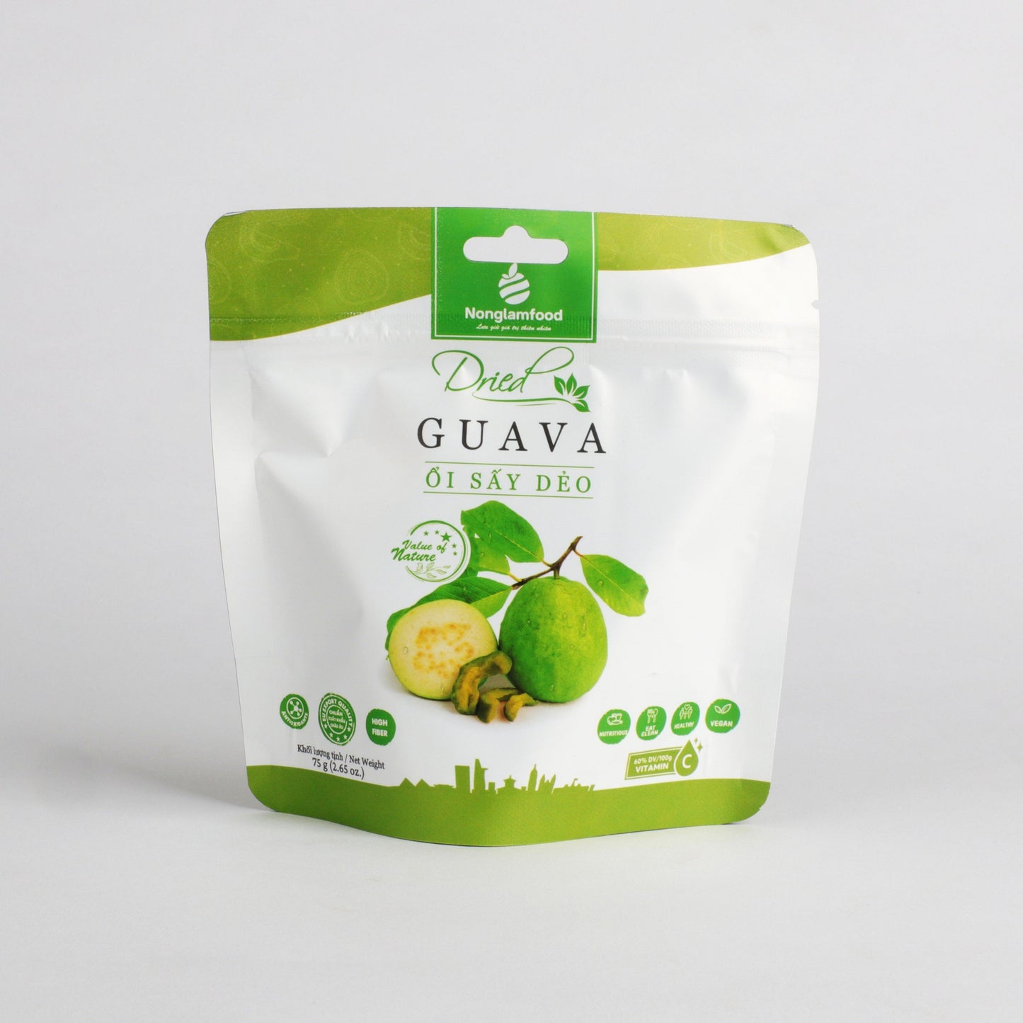 JASMINE Vn Soft Dried Guava - Oi Say Deo 75G