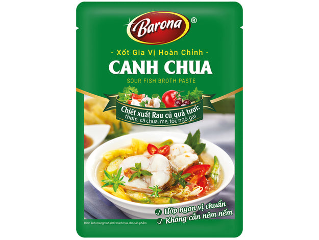 BARONA Seasoning Paste Fish Broth - Canh Chua 80G