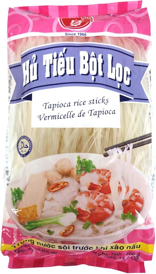 BICH CHI Rice Vermicelli 400 G  - Hu Tieu Bot Loc