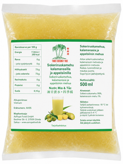 JASMINE Frozen Sugar Cane Juice With Calamansi  - Nuoc Mia 500Ml