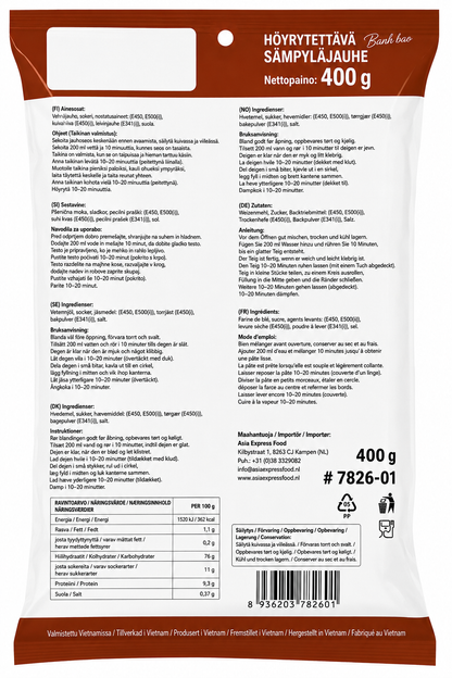 TAI KY Flour Mix For Steamed Bun - Bot Banh Bao 400 G