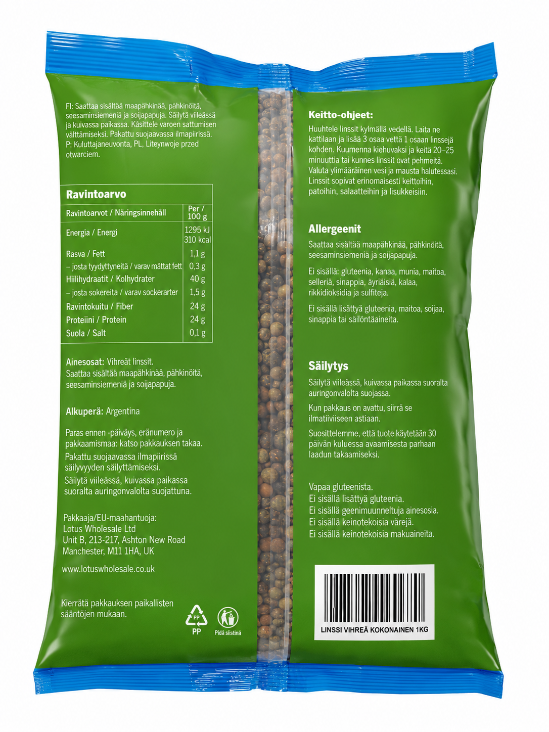 TRS Mung Beans / Green Beans - Dau Xanh Co Vo 1Kg
