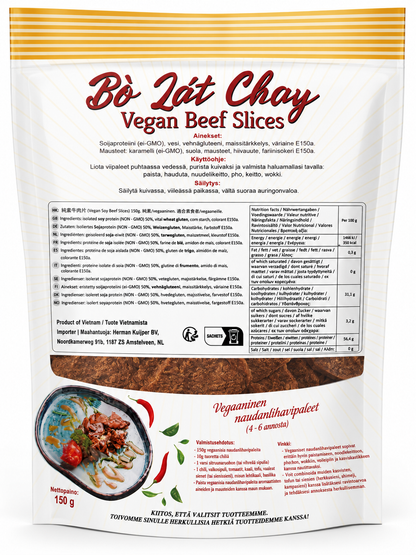 VEGAN Vn Ann Soy Beef Slices - Bo Lat Chay 150G