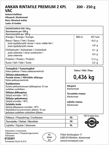 JASMINE Duck Leg - Dui Vit 1kg