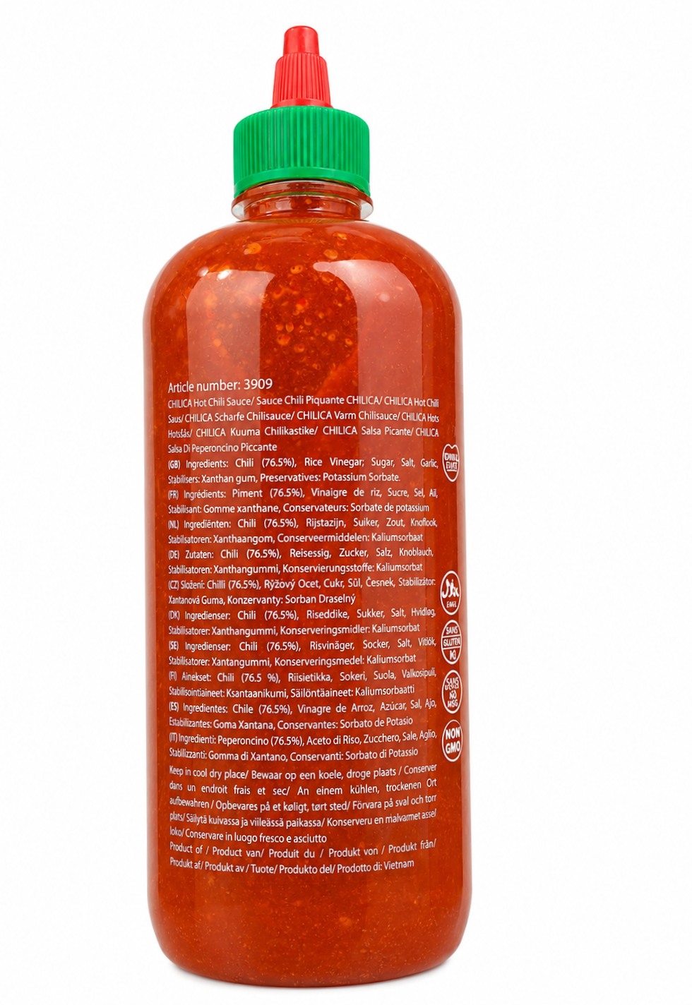 CHILICA Hot Chili Sauce Tuong Ot 712G
