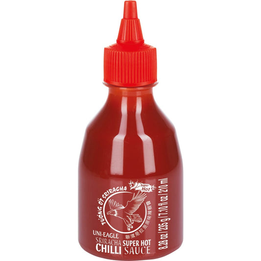 UNI EAGLE THAILAND Chilli Sauce Sriracha Super Hot 230 G / 210 Ml