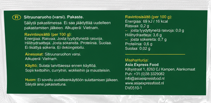 ASIAN CHOICE Lemongrass Whole 250 G - Xa