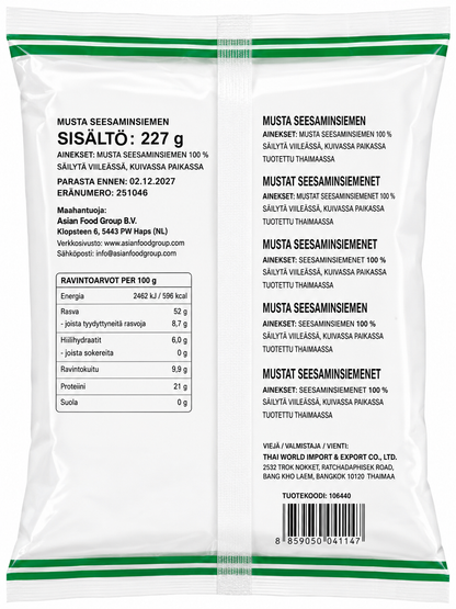COCK Black Sesame Seeds - Me Den 227G