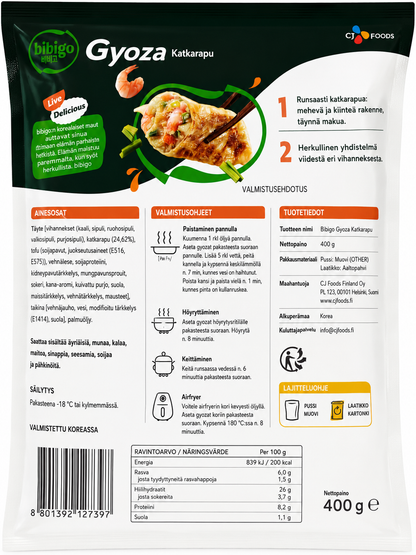 BIBIGO Gyoza Shrimp 400 G