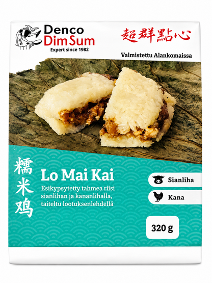 DELICO Lo Mai Gai 2 Pcs - Xoi Thit La Sen 320 G