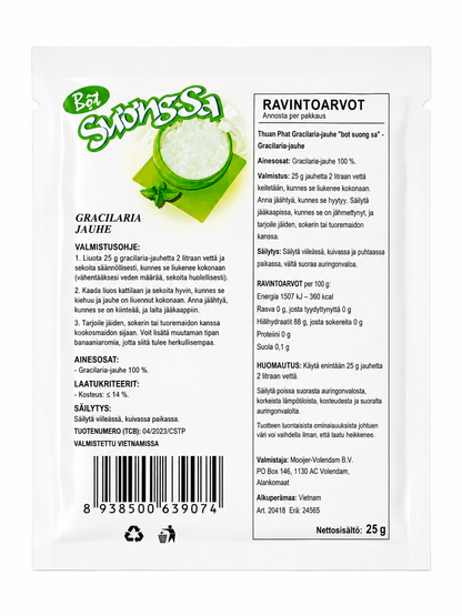 THUAN PHAT Gracilaria Powder - Bot Suong Sa 25G