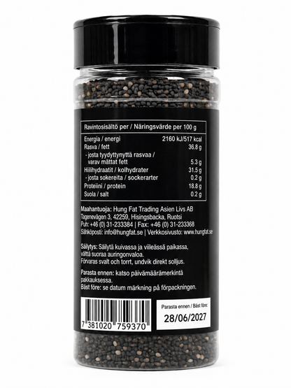 LUCKY Roasted Black Sesame Seeds - Me Den 120G