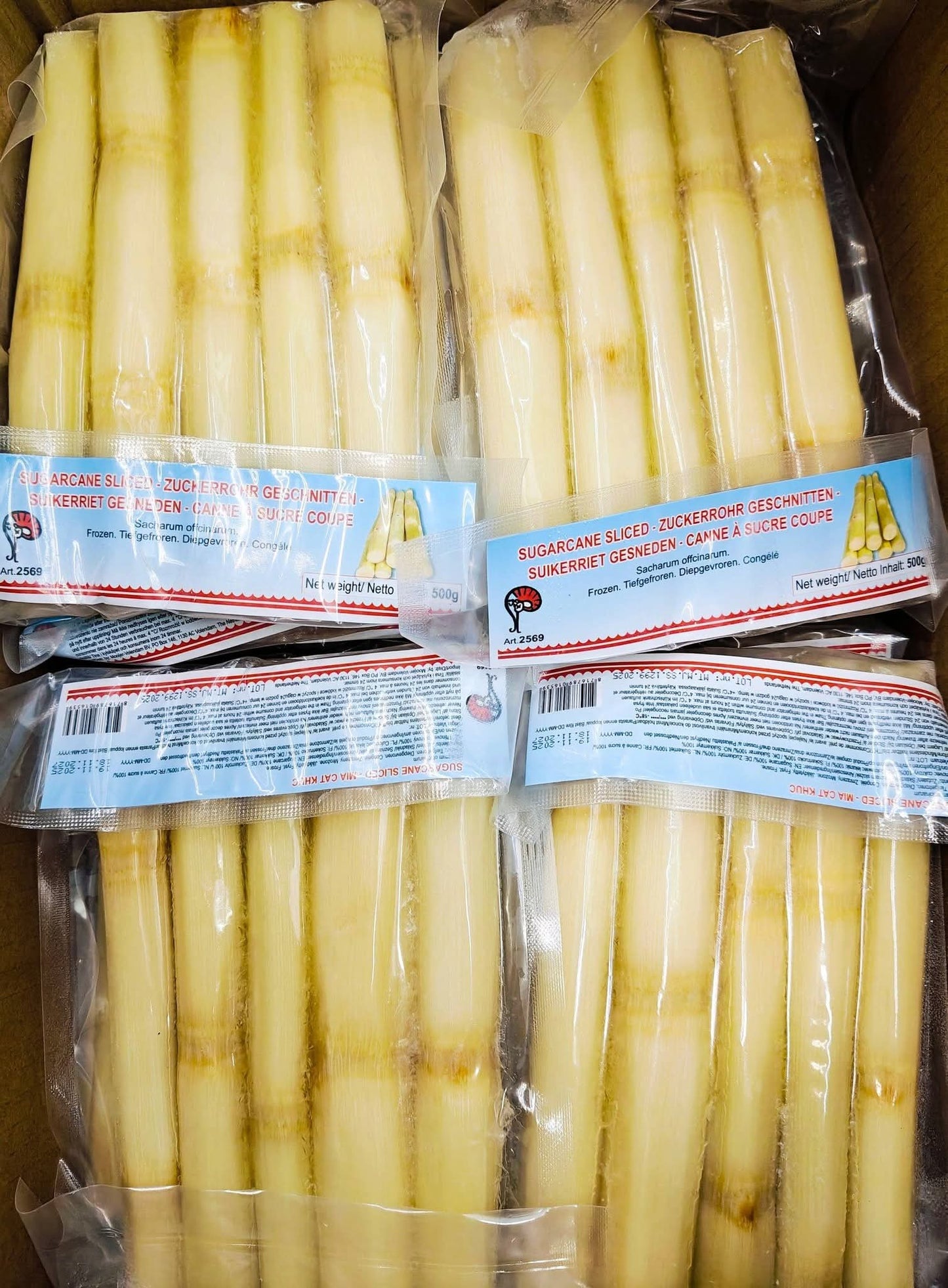 MOOIJER Sugarcane Sliced - Mia Cat Khuc 500 G