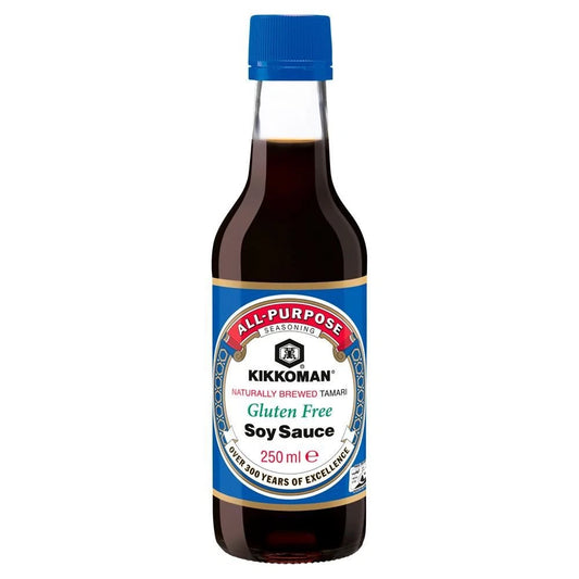 KIKKOMAN Gluteeniton Soijakastike - Soy Sauce Gluten Free 250ML